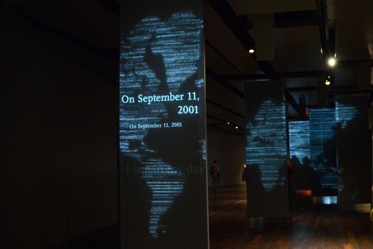 17A Reflecting On 911 Is A Media Installation That Tracks Personal Reflections About 911 At 911 Museum New York